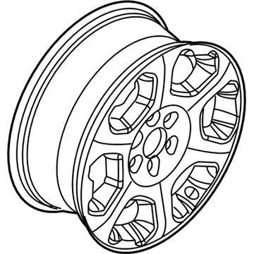 Ford AL3Z-1007-L Wheel Assembly