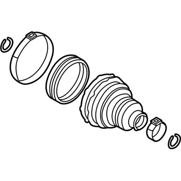 Ford C1BZ-3A331-A Kit - Boot