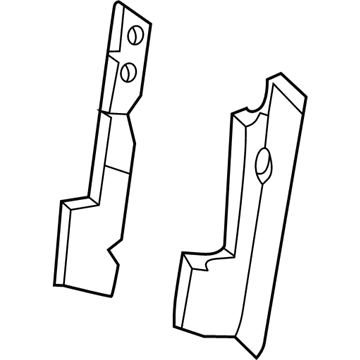 Lincoln 1L2Z-8B455-AA Bracket - Radiator Grille