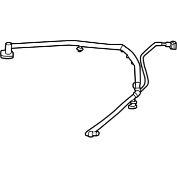 Lincoln PZ1Z-9D683-A Rear Hose