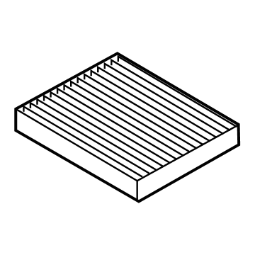 Ford LX6Z-19N619-CA Filter - Odour And Particles