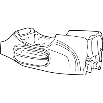 Ford F75Z78045A36AAB Console Assembly