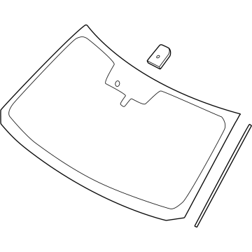 Lincoln SL7Z-7803100-D Windshield