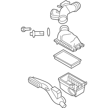 Lincoln BH6Z-9600-AA Cleaner Assembly - Air