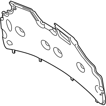 Ford AE8Z-16738-A Insulator - Hood