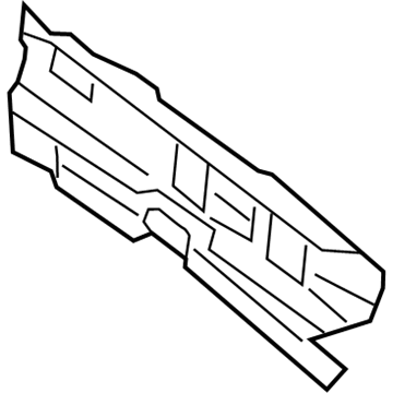 Lincoln FB5Z-7401588-A Insulator - Dash Panel