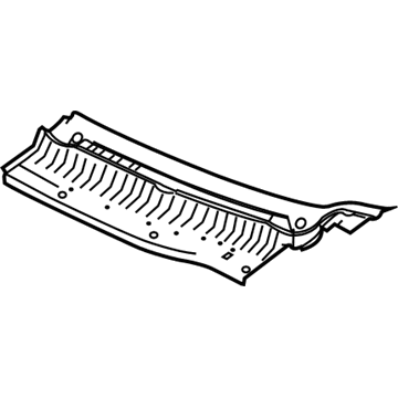Lincoln AE9Z-74022A69-AA Grille - Cowl Top