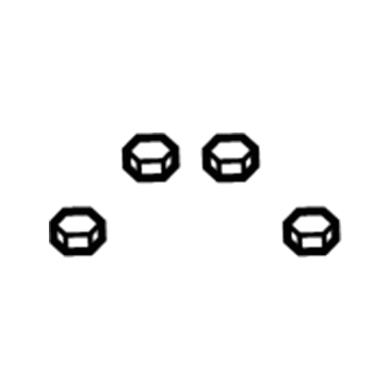Lincoln 2L1Z-5B302-AA Nut - Hex. - Flanged