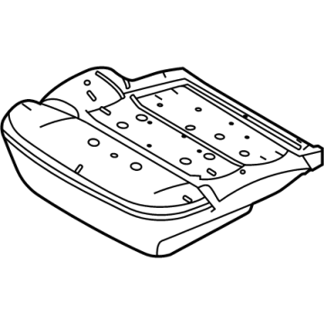 Ford PC3Z-15632A23-A Pad - Seat Cushion