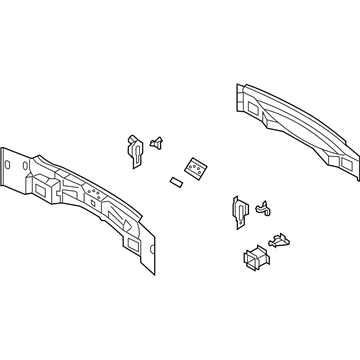 AT4Z-7811323-B Ford Rear Body Panel Illustration 1 of 1