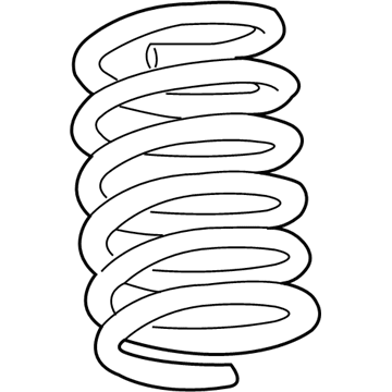 Ford 8E5Z-5560-F Spring - Rear