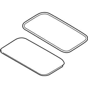 Ford CN1Z-54500A18-D Glass