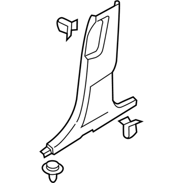 Ford FT4Z-5824346-BA Trim - B Pillar
