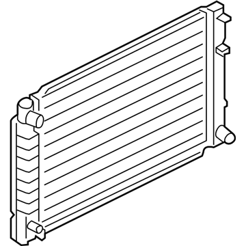 Ford H2MZ-8005-M Radiator Assembly