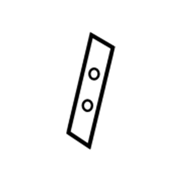 Lincoln BU5Z-7822024-A Plate - Door Lock Striker