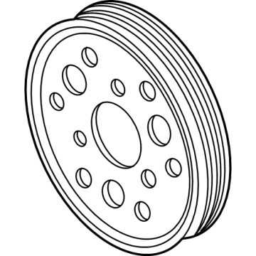 Ford P2GZ-8509-A Pulley - Water Pump