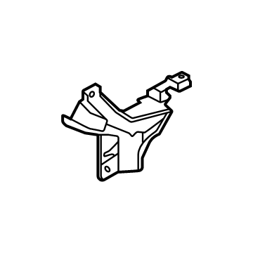 Ford M1PZ-17D942-B Bracket - Bumper Mounting