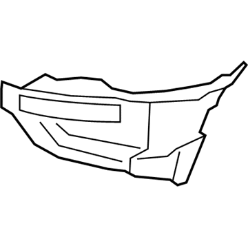 Ford LB5Z-15A245-AA Bezel - Fog Lamp