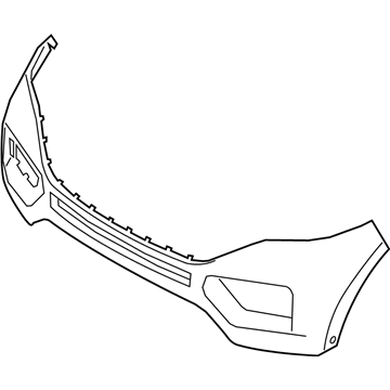 Ford LB5Z-17D957-SCPTM Bumper Assembly - Front