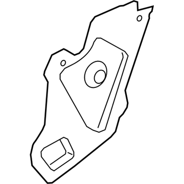 Ford DM5Z-5827458-A Shield - Water Splash