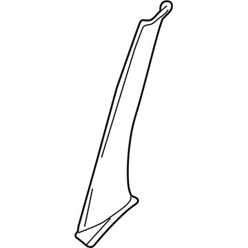Mercury 3F2Z-1703598-AAA Moulding - Windshield