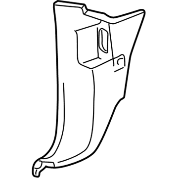 Mercury 3F2Z-1702344-AAA Panel - Cowl Side Trim