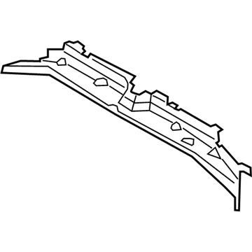 Ford Fiesta Air Deflector - D2BZ-58001A04-A