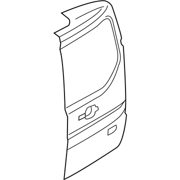 Ford DT1Z-6140010-AC Panel Assembly - Door - Outer