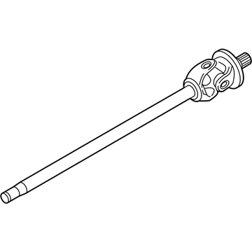 Ford FC3Z-3220-B Shaft - Front Axle