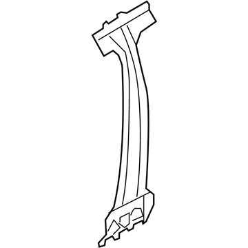 Lincoln CT4Z-7824300-A Panel Assembly - B Pillar - Inner