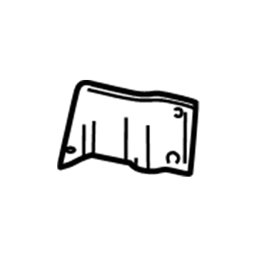 Ford 5C7Z78666B11AAB Cover - Seat Back Latch