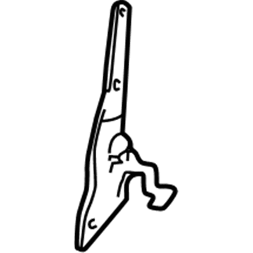 Ford 3C7Z-78613D61-AA Latch Assembly - Rear Seat