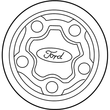 F87Z-1130-KA Ford Wheel Cap Illustration 1 of 1