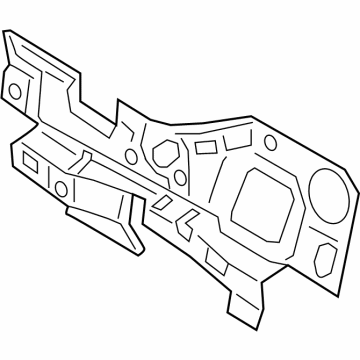 Ford JX6Z-5801588-C Insulator - Dash Panel