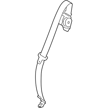 Ford C-Max Seat Belt - CJ5Z-78611B64-AJ