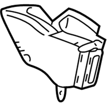 Ford 6F2Z-18471-AA Chamber Assembly Air Plenum