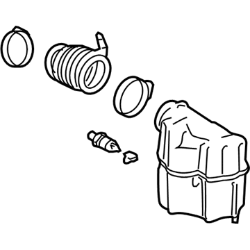 Ford 7S4Z-9E648-A Resonator Assembly
