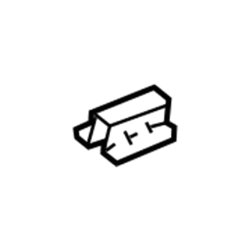 Ford YS4Z-5447076-AA Bracket - Spare Wheel