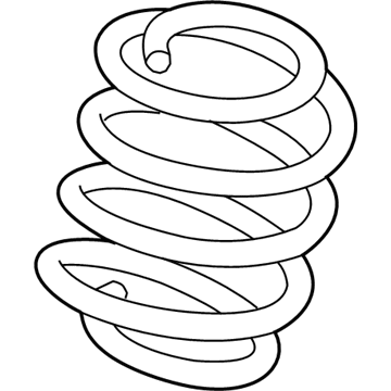 CK4Z-5310-U Ford Spring - Front Illustration 1 of 1