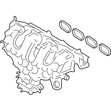 Lincoln K2GZ-9424-A Manifold Assembly - Inlet