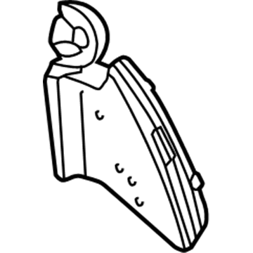 Ford GJ5Z-19893-CA Louvre Assembly - Vent Air