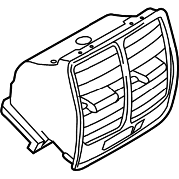 Ford CJ5Z-19893-AH Louvre Assembly - Vent Air
