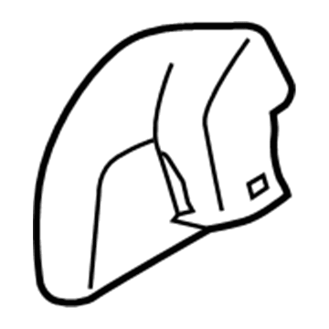 Ford CJ5Z-18490-A Hose - Vent Air Louver