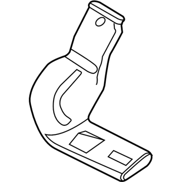 Ford CJ5Z-19B680-F Duct - Air Vent
