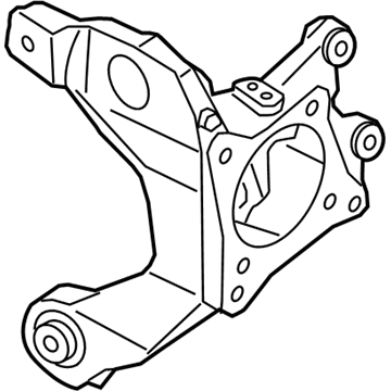 Ford FR3Z-5B759-G Knuckle And Bushing Assembly