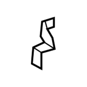 Lincoln GD9Z-5423834-A Fastener - Door Trim