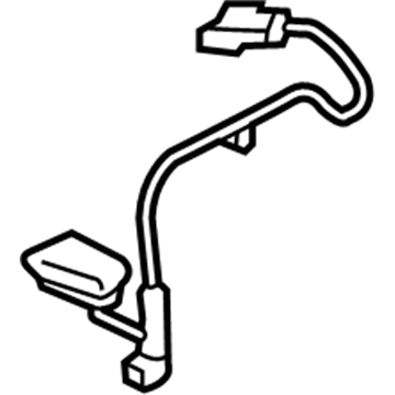Ford GD9Z-14018-AA Release Switch, Passenger Side GD9Z-14018-AA Ford Release Switch, Passenger Side Illustration 1 of 1