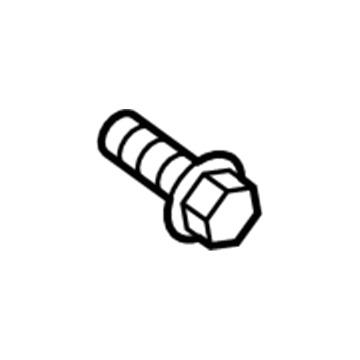 Ford -W507122-S424 Bezel Screw -W507122-S424 Ford Bezel Screw Illustration 1 of 1