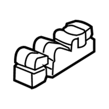 Ford GD9Z-14529-AB Window Switch, Driver Side GD9Z-14529-AB Ford Window Switch, Driver Side Illustration 1 of 1
