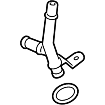 Ford BR3Z-18663-A Tube - Heater Water